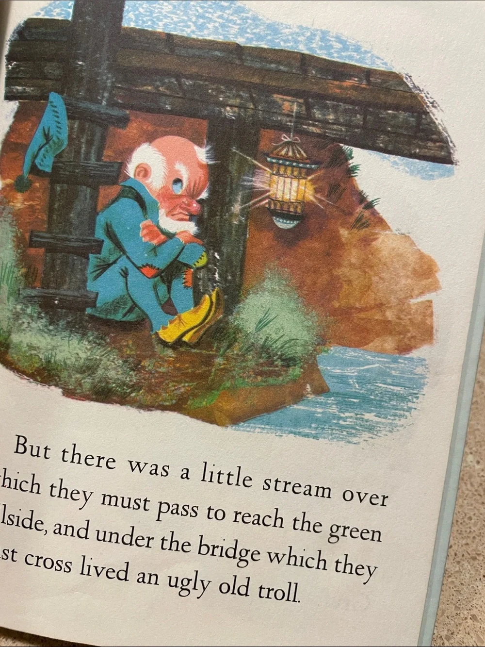 Rand McNally The Three Billy Goats Gruff - Brown Goat Kids Book